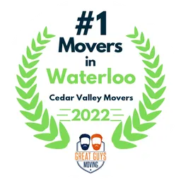 top ranked movers in waterloo 2022 cedar valley movers image