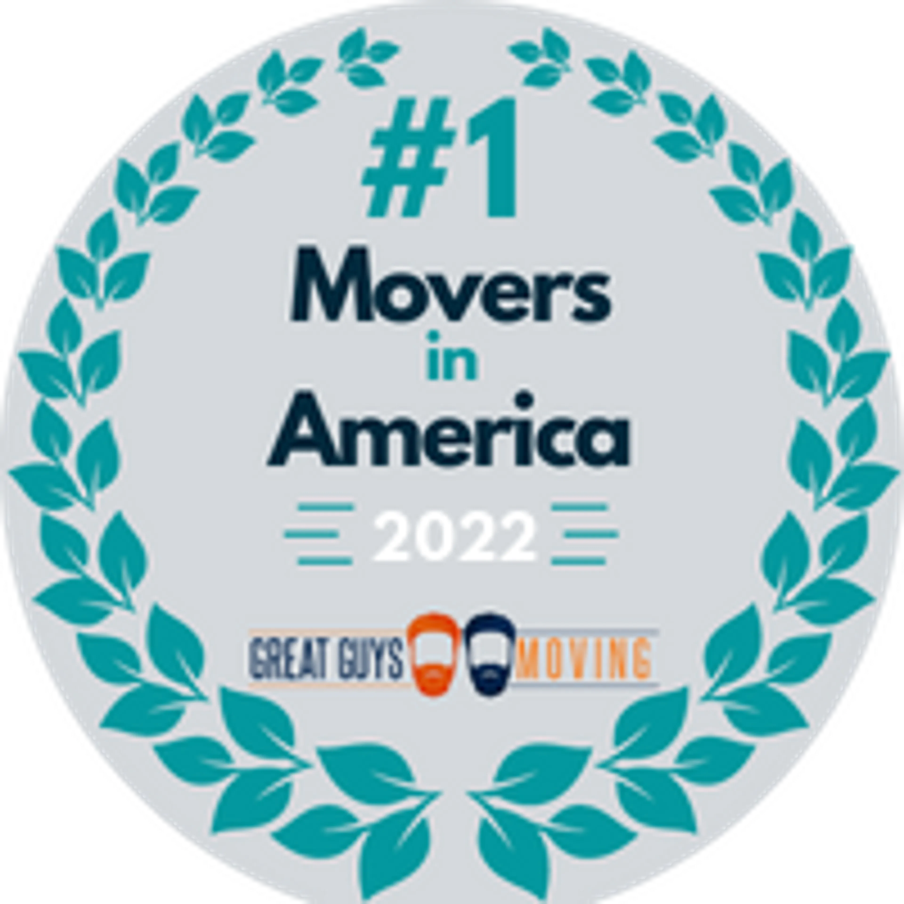 #1 Ranked Movers in America 2022 award