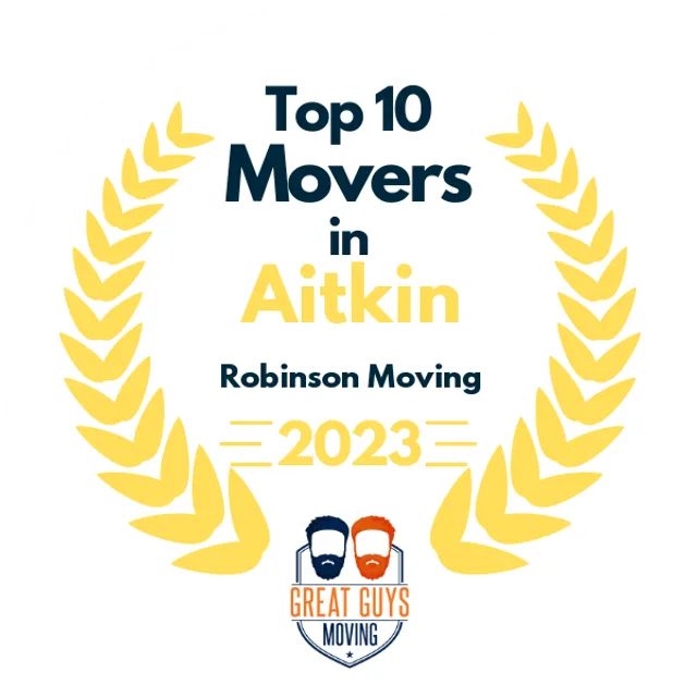 Top 10 Movers in St. Paul, MN 2023 award