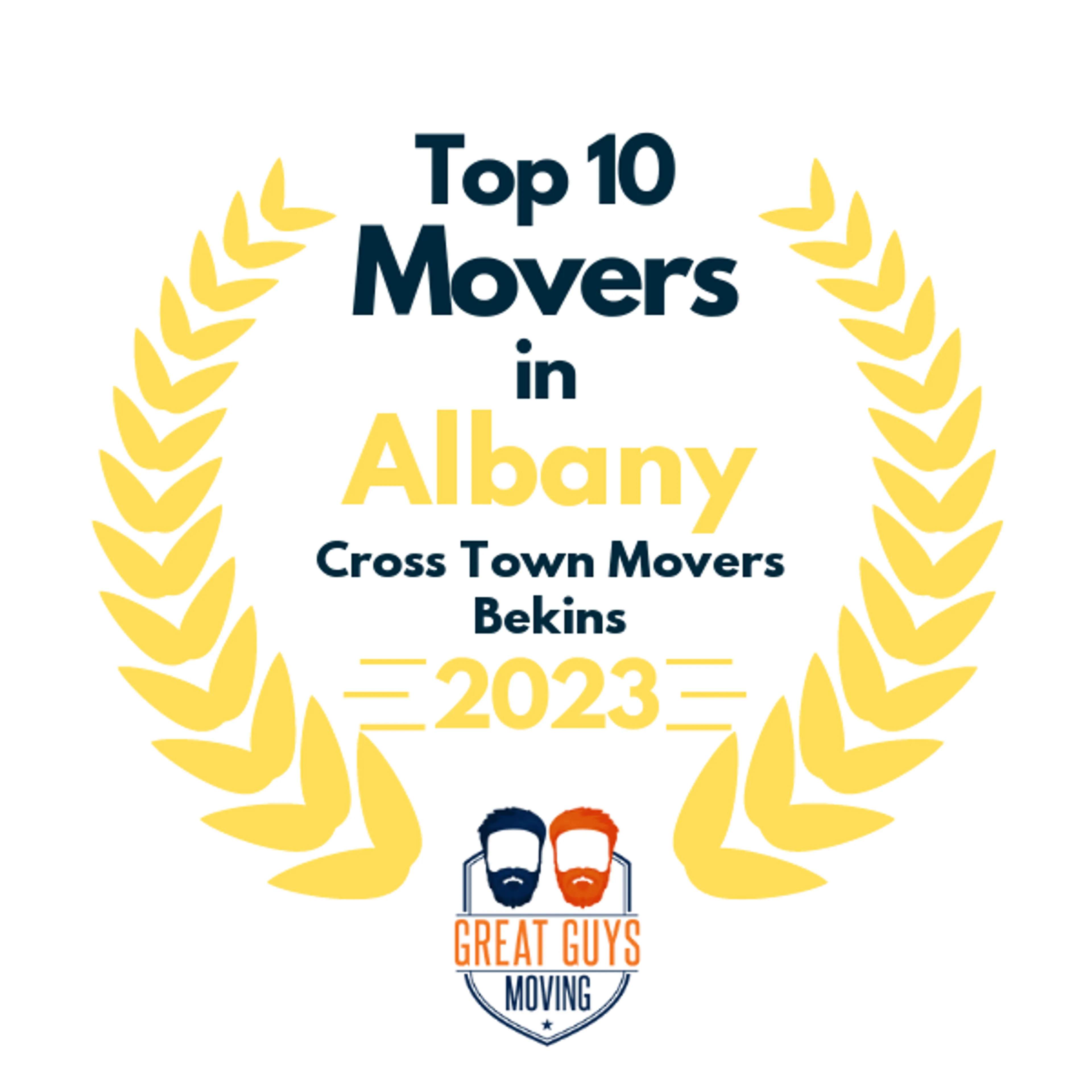 Top 10 Movers in Salem, OR 2023 award