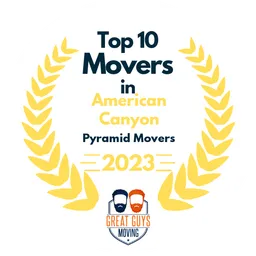 top 10 ranked movers in american canyon 2023 pyramid movers image