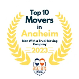 top 10 ranked movers in anaheim 2023 man with a truck moving company image