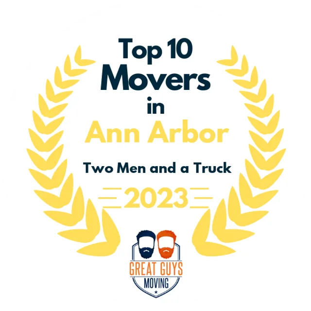 Top 10 Movers in Sterling Heights, MI 2023 award