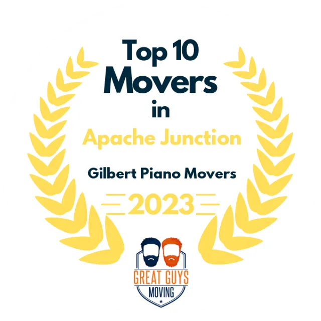 Top 10 Movers in Mesa, AZ 2023 award