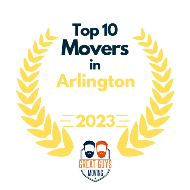 Top 10 Movers in Bellevue, WA 2023 award