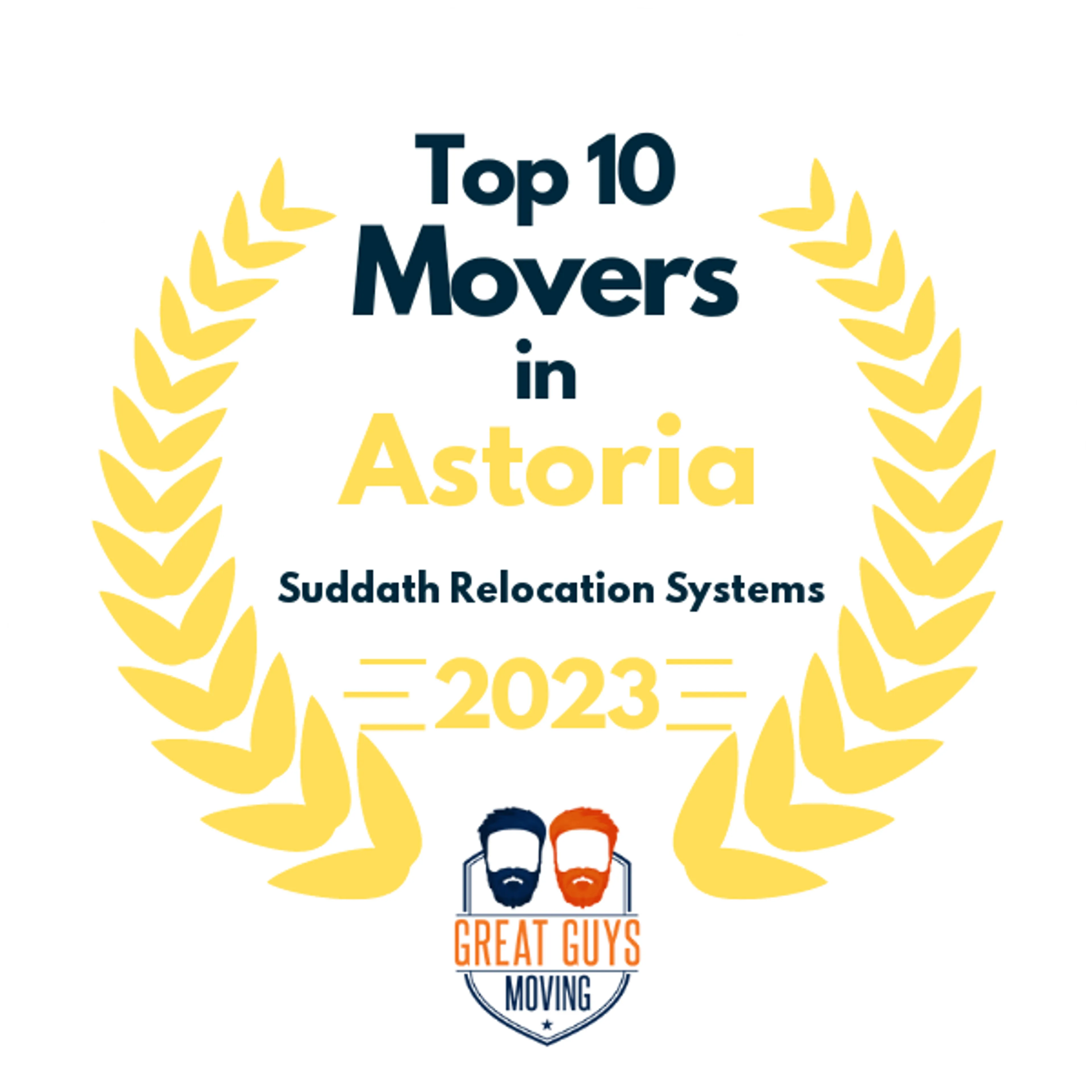 Top 10 Movers in Portland, OR 2023 award