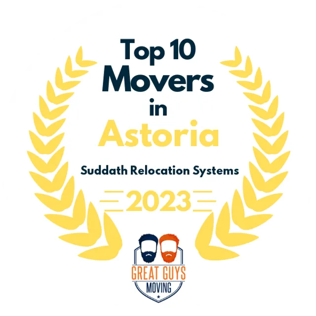 Top 10 Movers in Portland, OR 2023 award