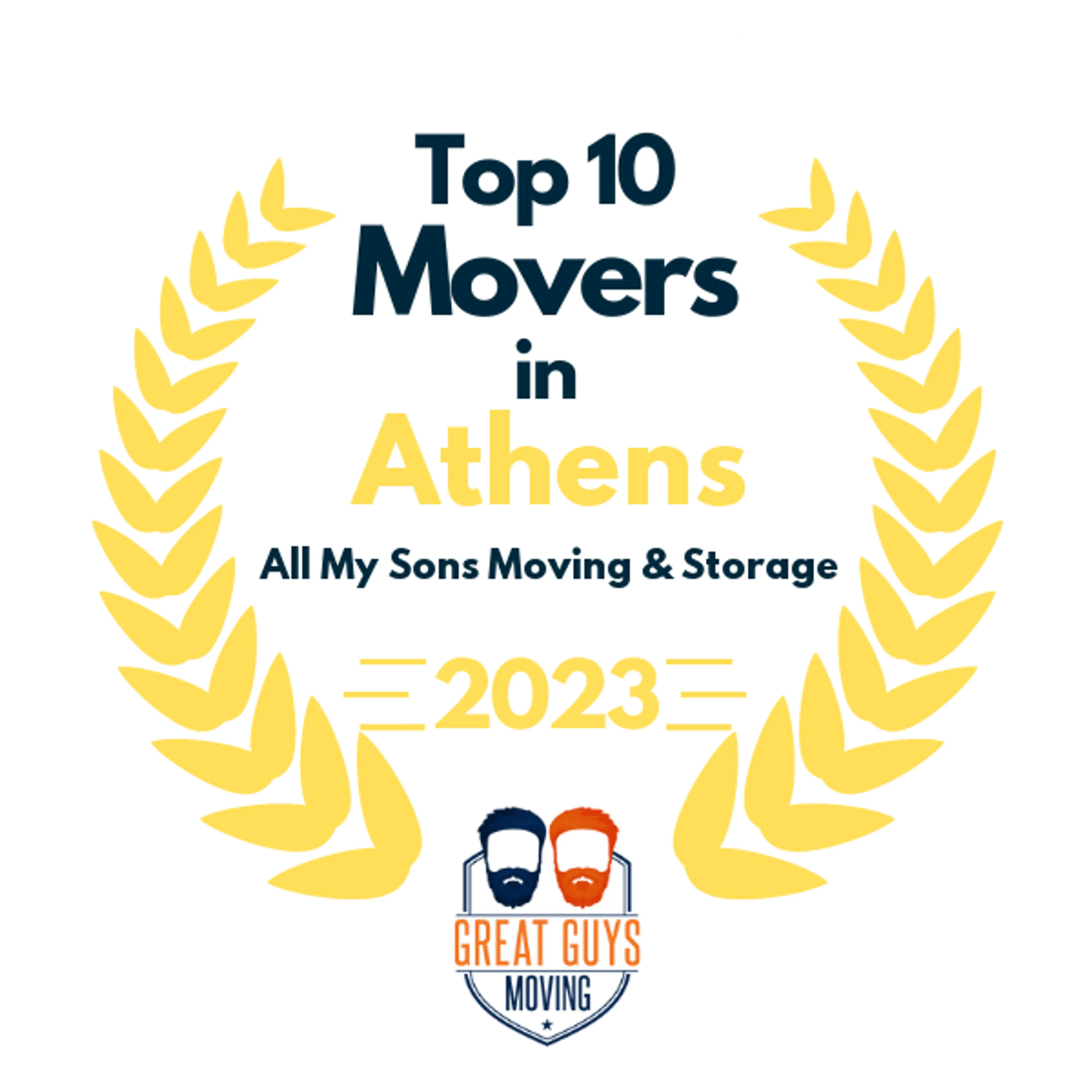 Top 10 Movers in Plano, TX 2023 award