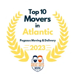 top 10 ranked movers in atlantic 2023 pegasus moving delivery image