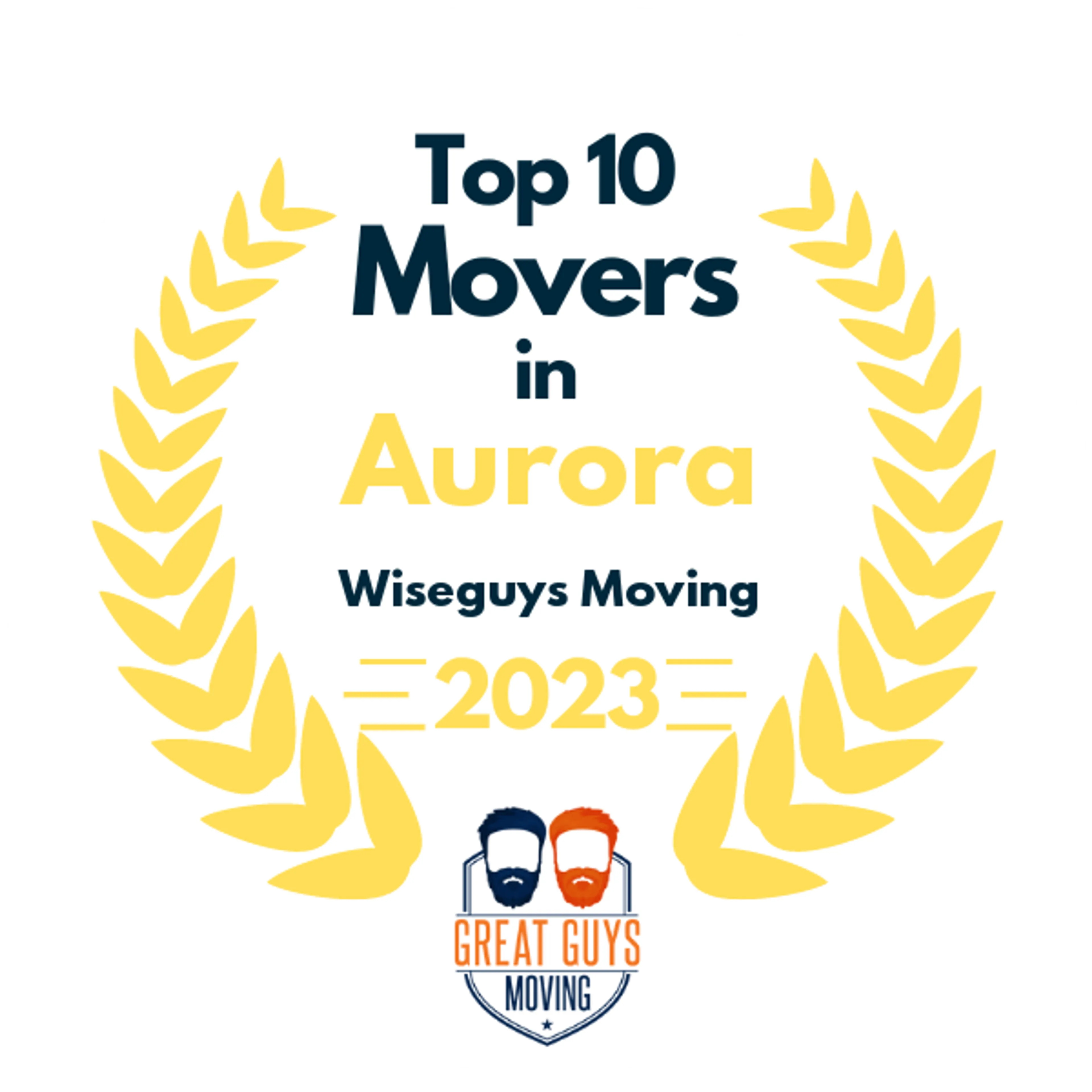 Top 10 Movers in Denver, CO 2023 award