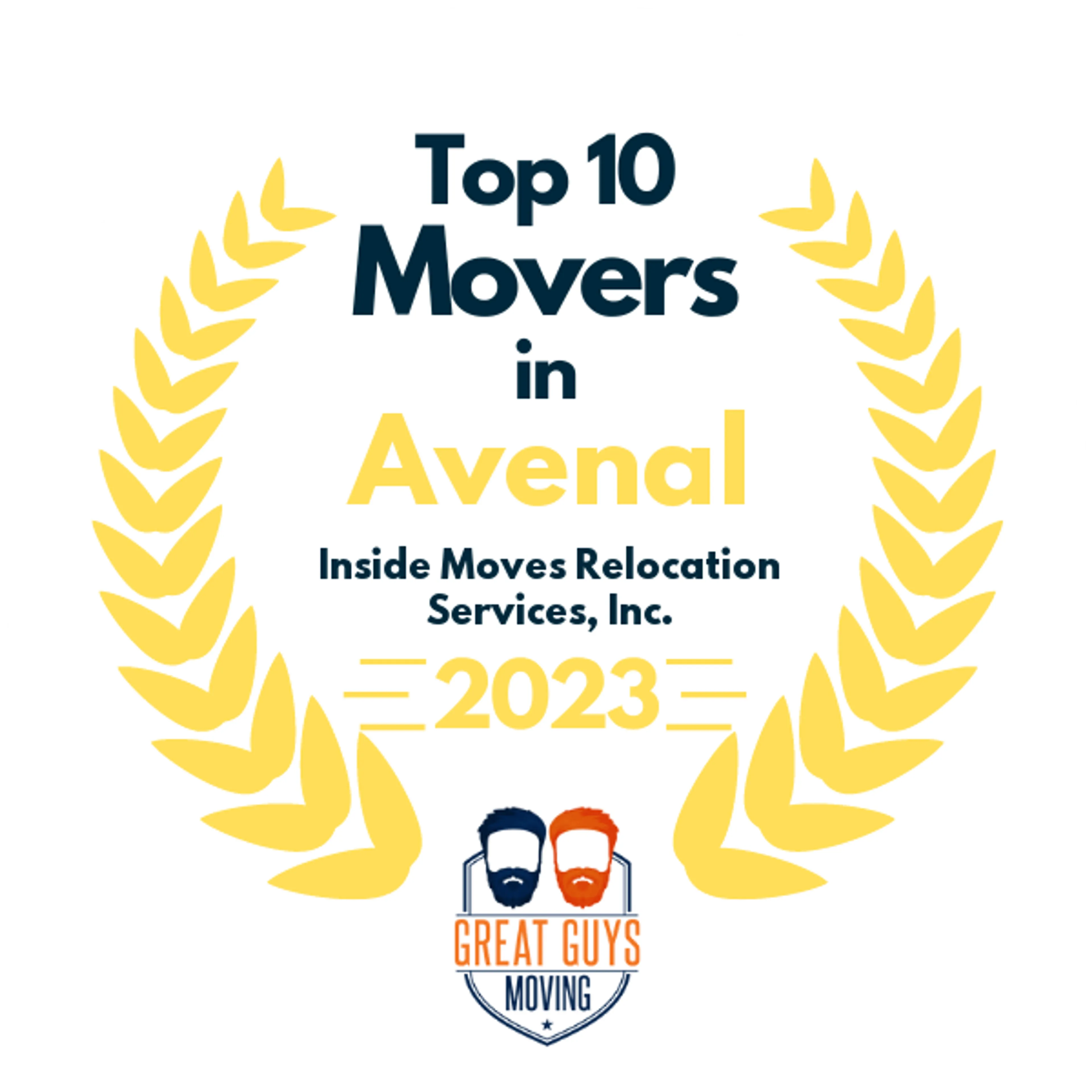 Top 10 Movers in Santa Clarita, CA 2023 award