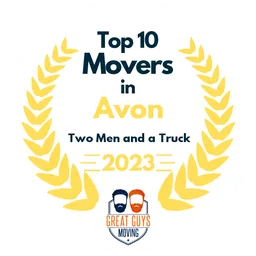 top 10 ranked movers in avon 2023 two men and a truck image