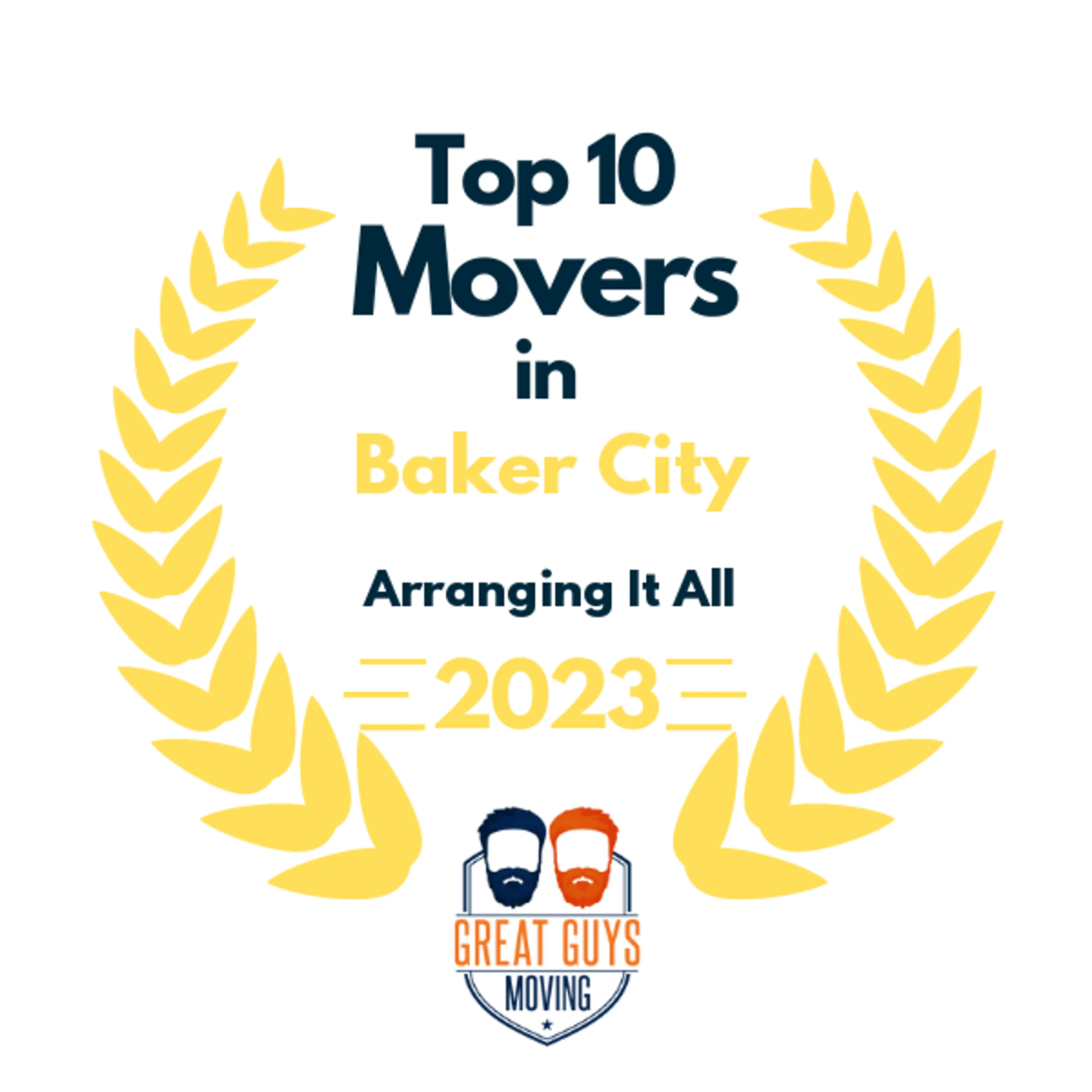 Top 10 Movers in Austin, TX 2023 award