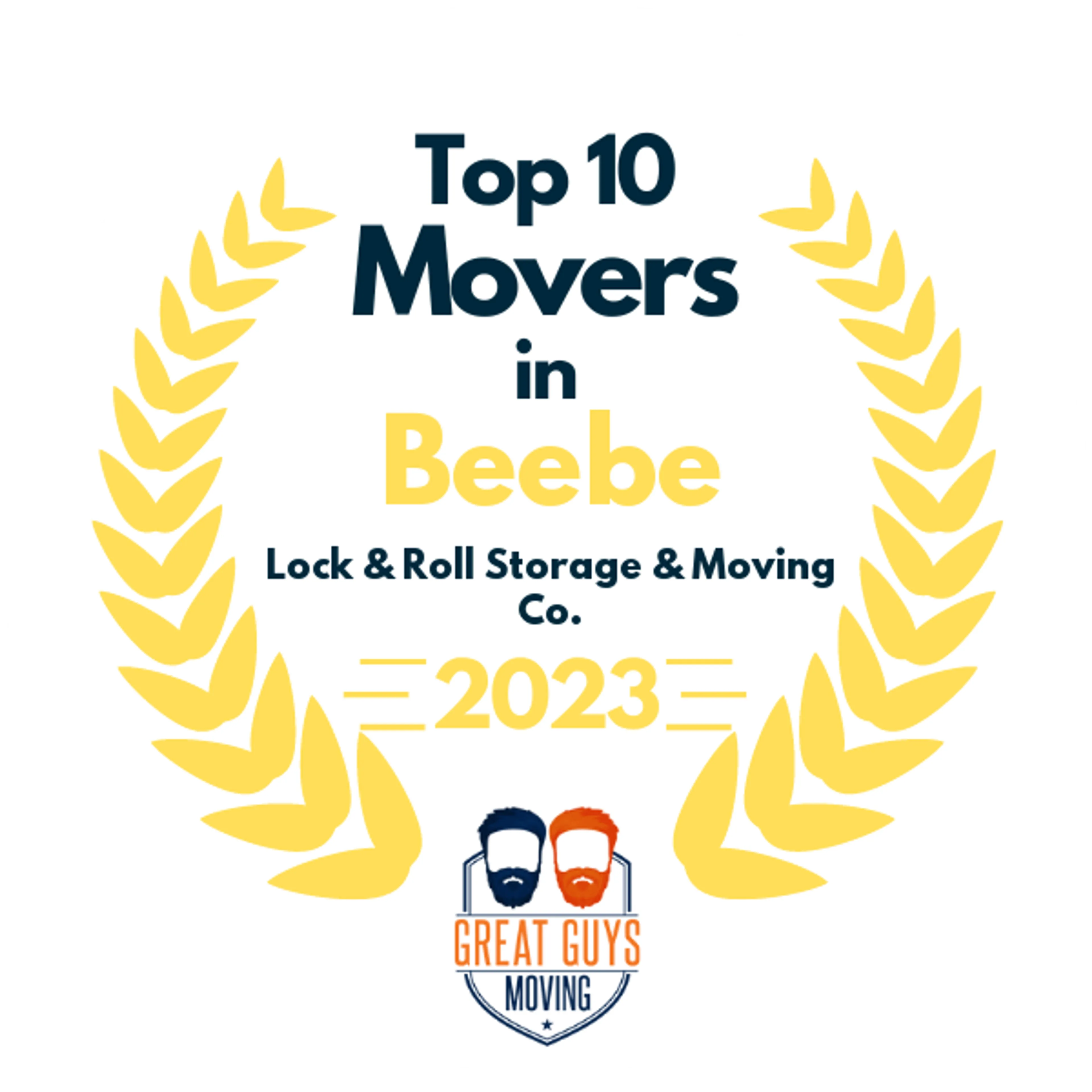 Top 10 Movers in Little Rock, AR 2023 award