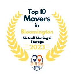 top 10 ranked movers in bloomington 2023 metcalf moving storage image