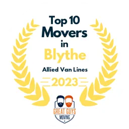 top 10 ranked movers in blythe 2023 allied van lines image