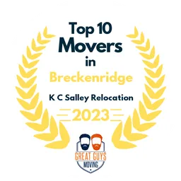 top 10 ranked movers in breckenridge 2023 k c salley relocation image