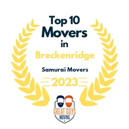 top 10 ranked movers in breckenridge 2023 samurai movers image