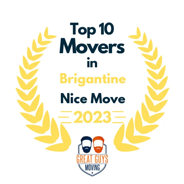 Top 10 Movers in Trenton, NJ 2023 award