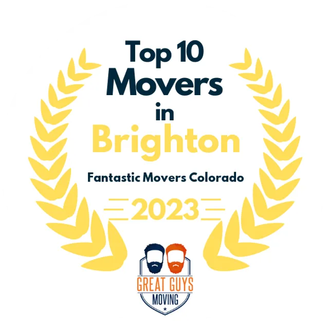 Top 10 Movers in Denver, CO 2023 award