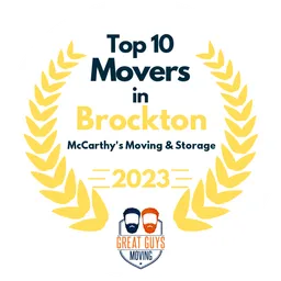 top 10 ranked movers in brockton 2023 mccarthys moving storage image