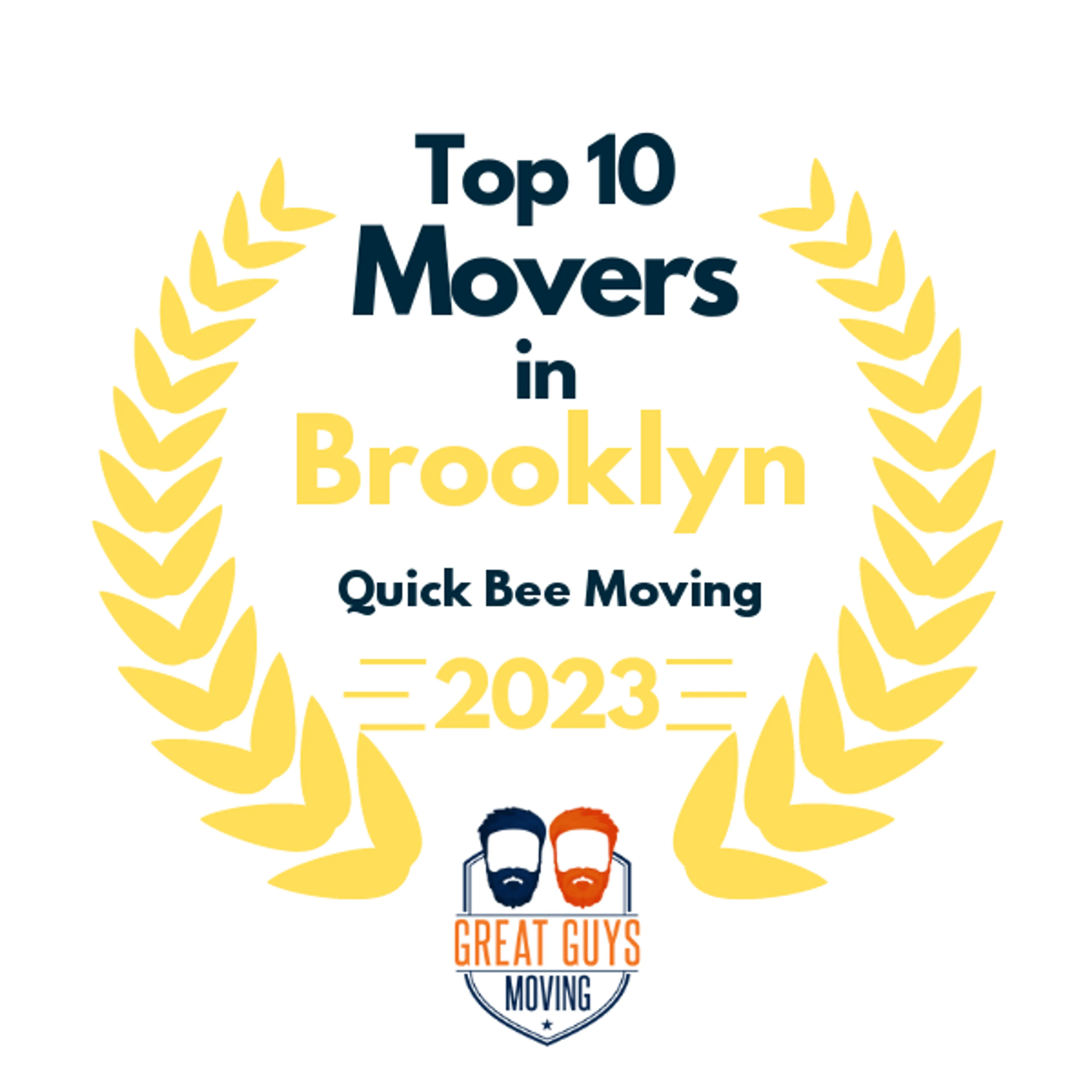 Top 10 Movers in Brooklyn, NY 2023 award