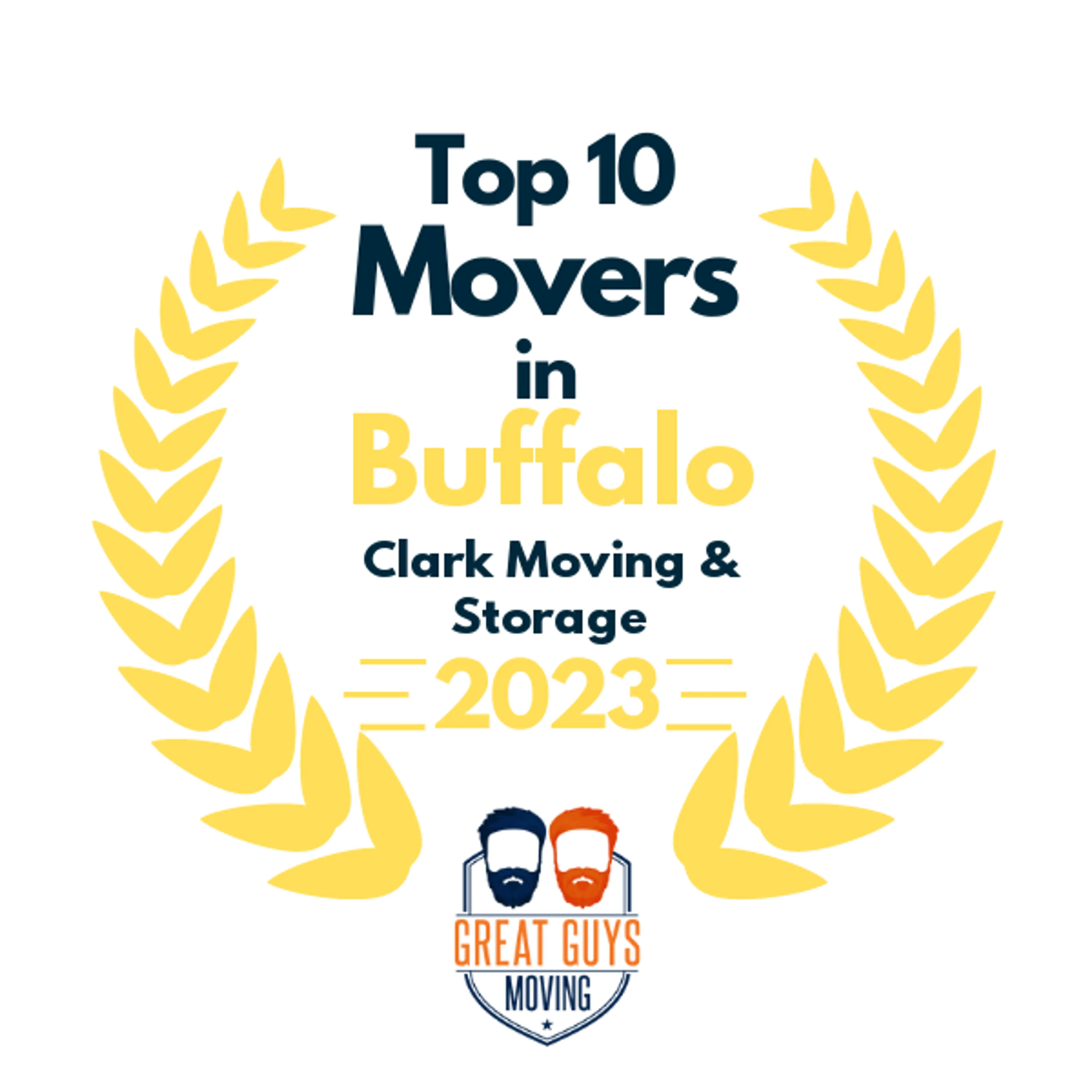 Top 10 Movers in Buffalo, NY 2023 award