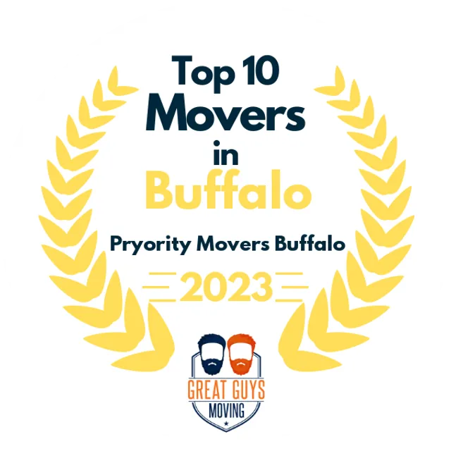 Top 10 Movers in Buffalo, NY 2023 award