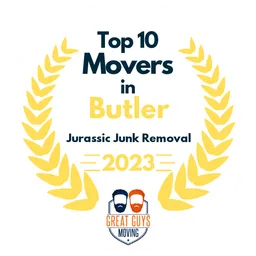 top 10 ranked movers in butler 2023 jurassic junk removal image