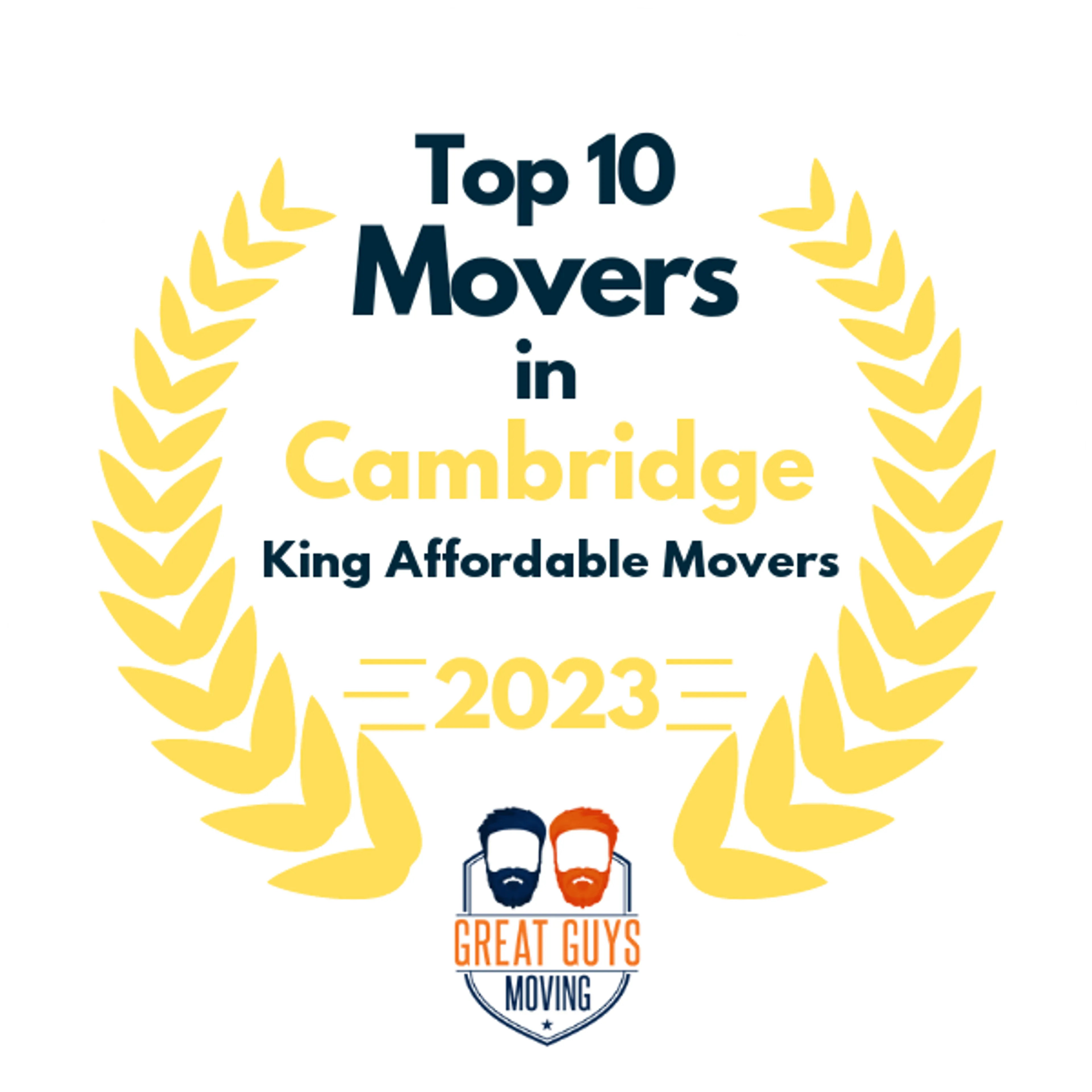 Top 10 Movers in Boston, MA 2023 award