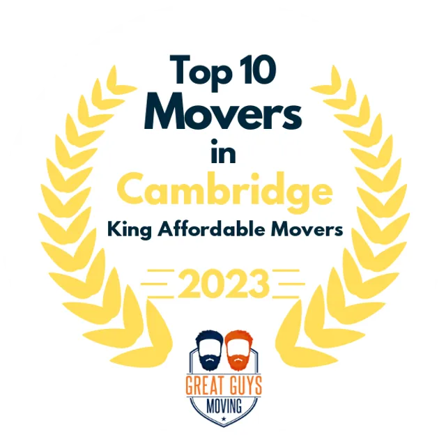 Top 10 Movers in Boston, MA 2023 award