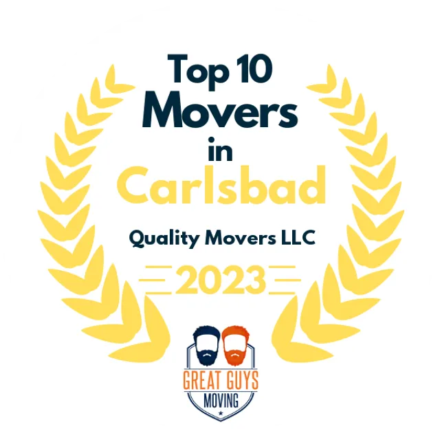 Top 10 Movers in Albuquerque, NM 2023 award