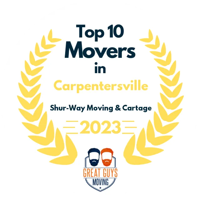 Top 10 Movers in Waukegan, IL 2023 award