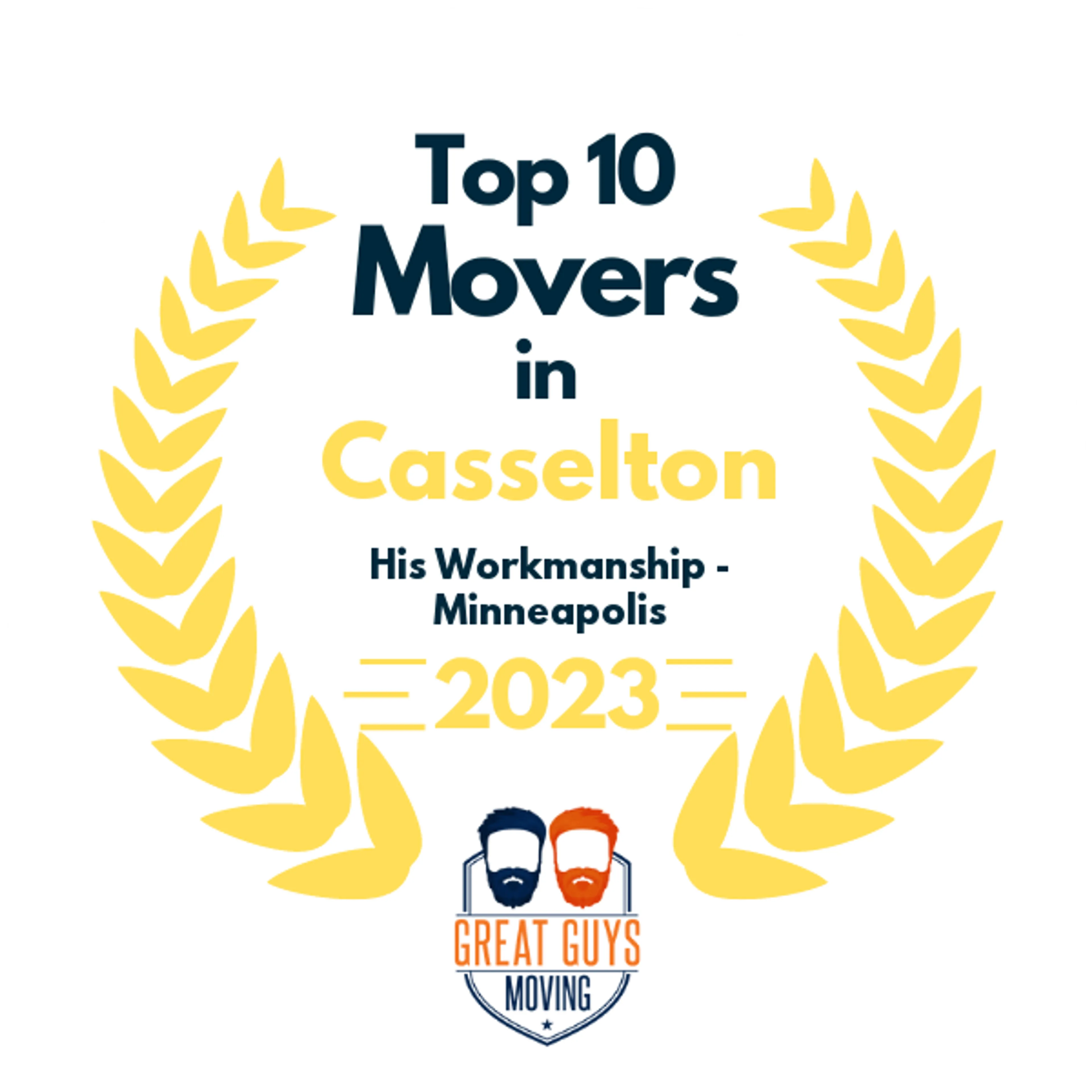 Top 10 Movers in Minneapolis, MN 2023 award