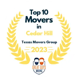 top 10 ranked movers in cedar hill 2023 texas movers group image