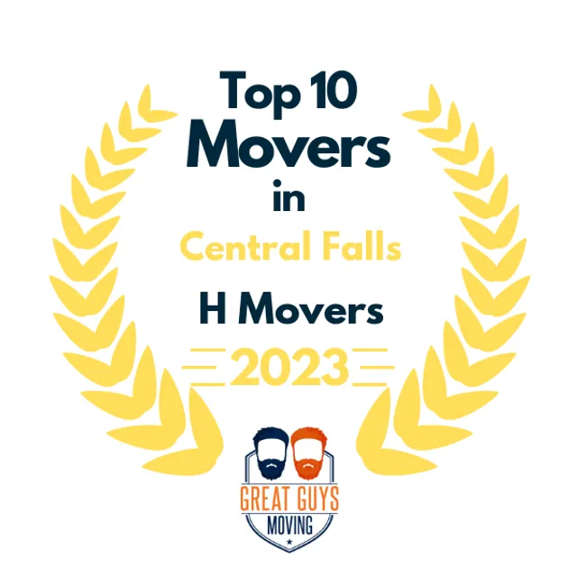 Top 10 Movers in Providence, RI 2023 award