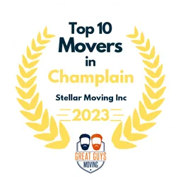 top 10 ranked movers in champlain 2023 stellar moving inc image