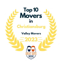 top 10 ranked movers in christiansburg 2023 valley movers image