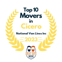 top 10 ranked movers in cicero 2023 national van lines inc image