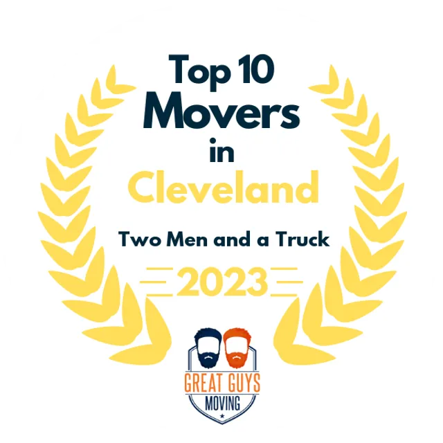 Top 10 Movers in Cleveland, OH 2023 award