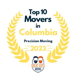 top 10 ranked movers in columbia 2023 precision moving image