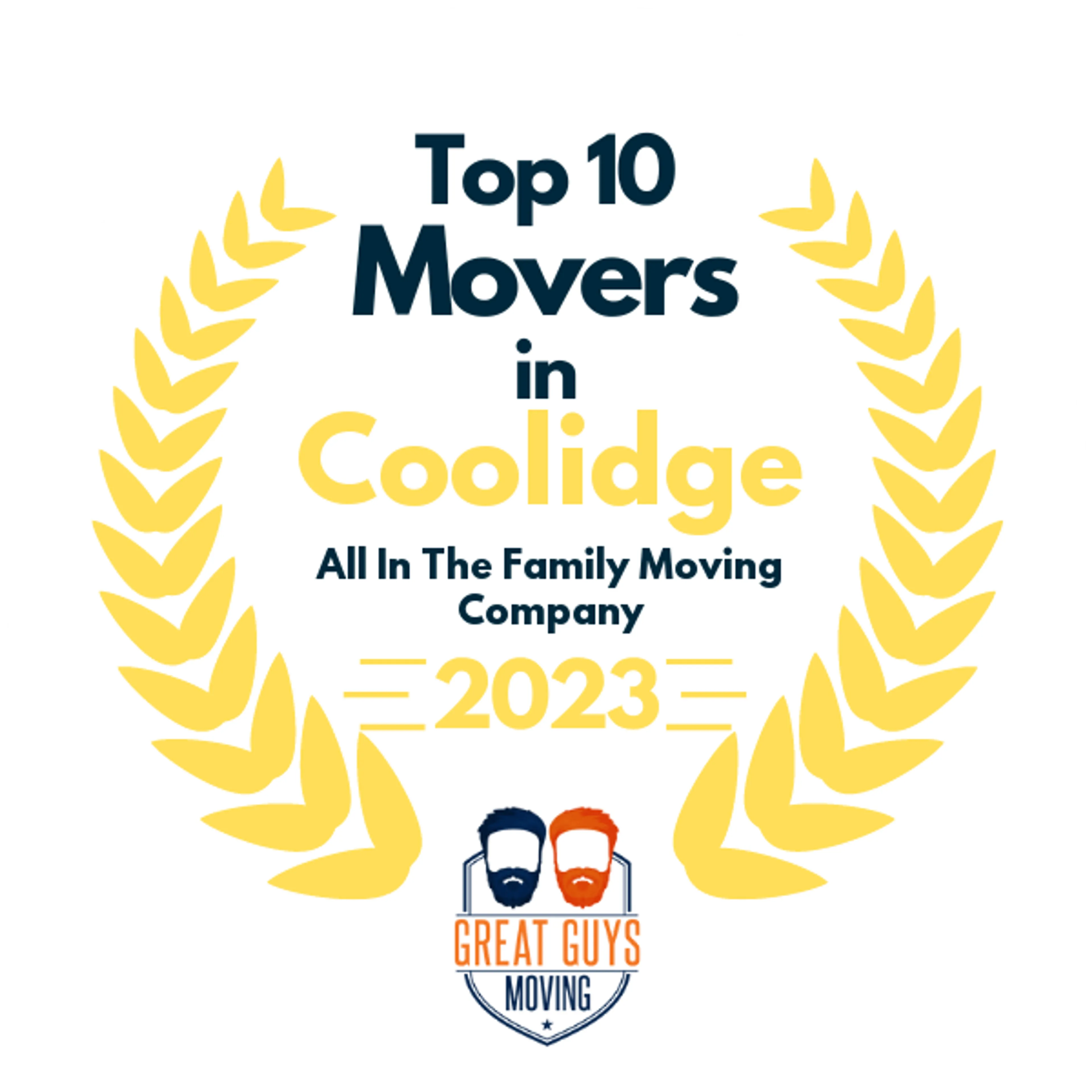 Top 10 Movers in Austin, TX 2023 award