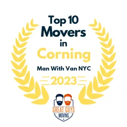 top 10 ranked movers in corning 2023 man with van nyc image