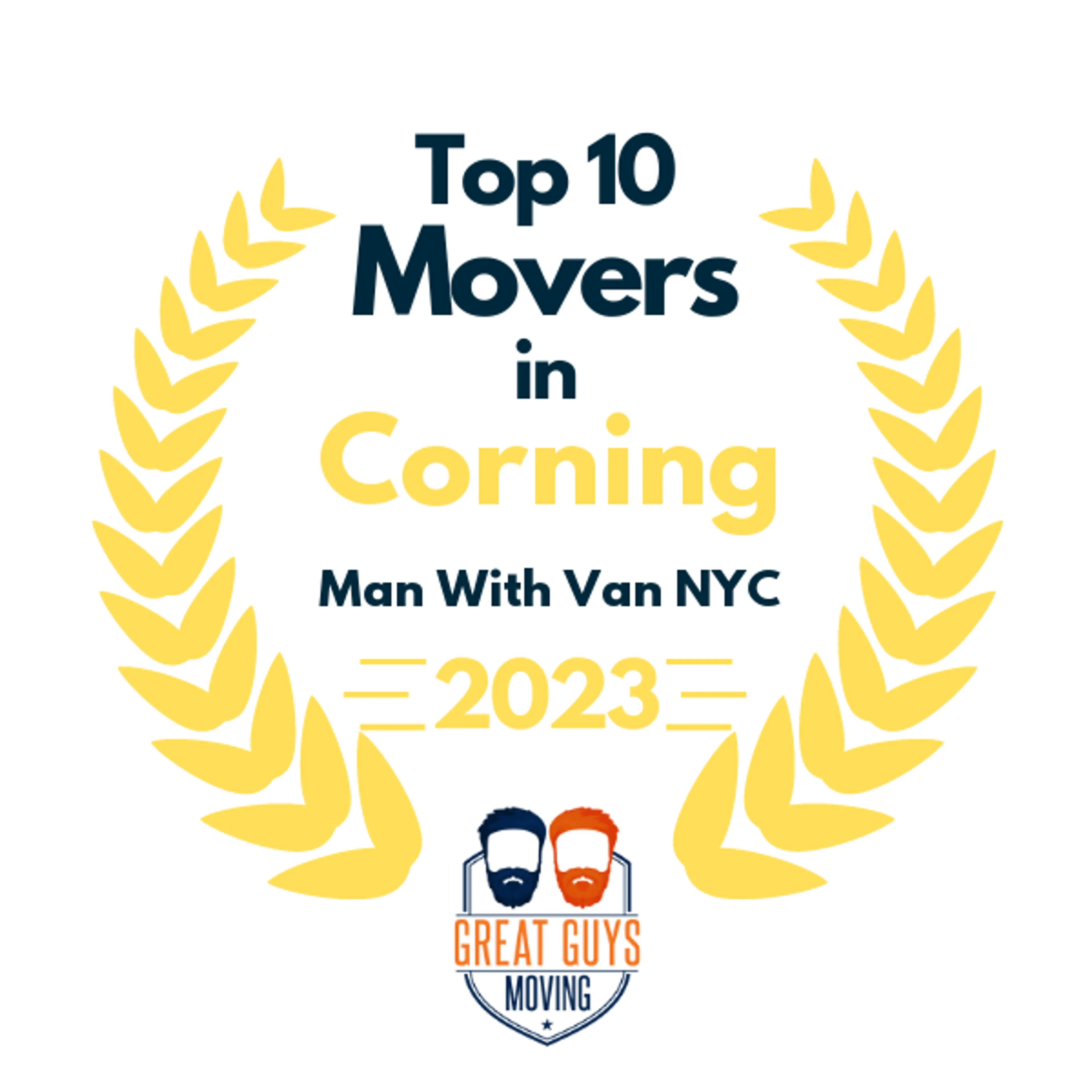 Top 10 Movers in New York City, NY 2023 award