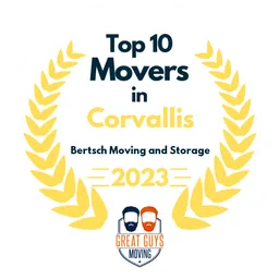 top 10 ranked movers in corvallis 2023 bertsch moving and storage image