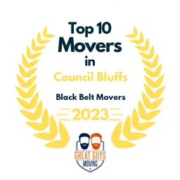 top 10 ranked movers in council bluffs 2023 black belt movers image