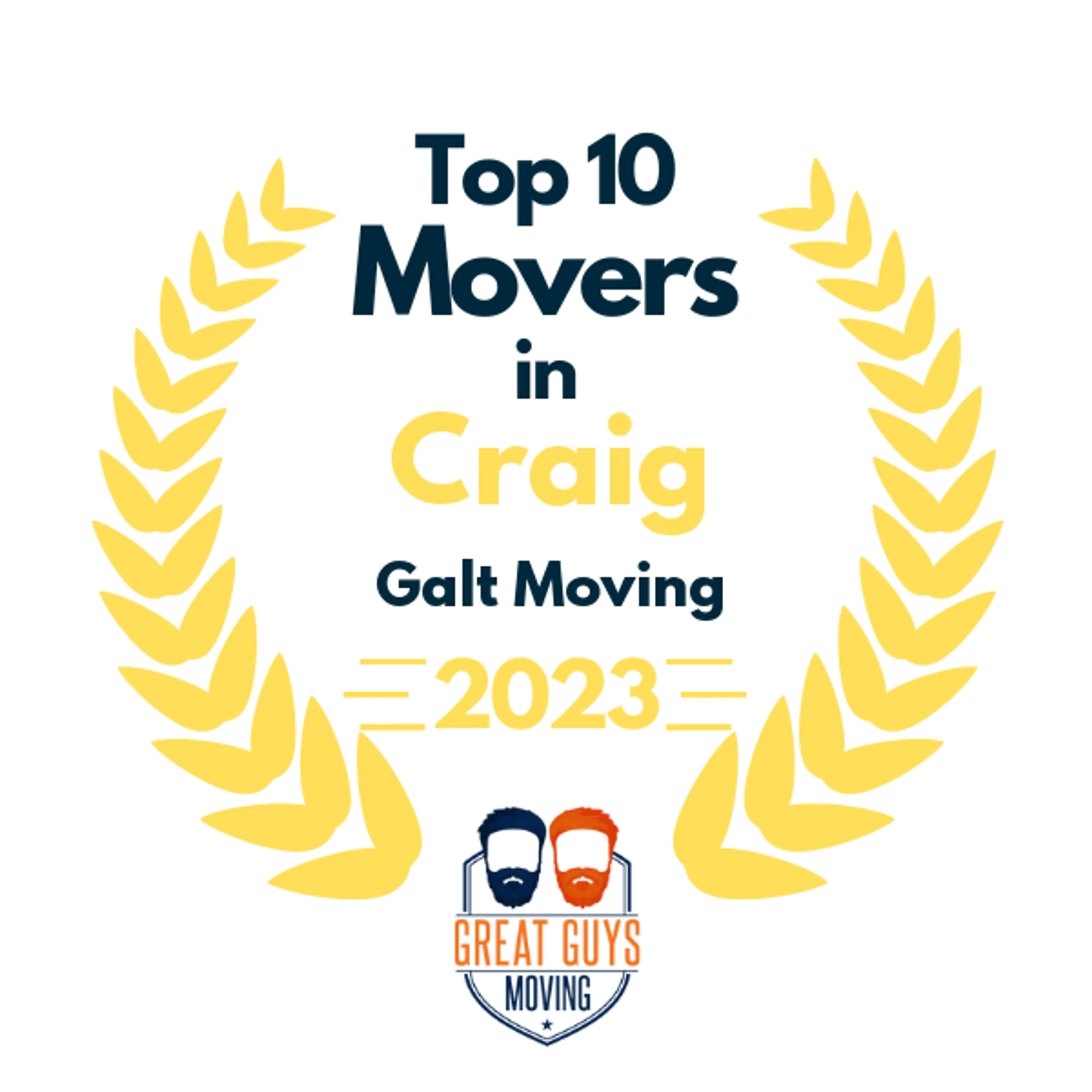 Top 10 Movers in Denver, CO 2023 award