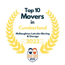 top 10 ranked movers in cumberland 2023 mcnaughton latrobe moving storage image