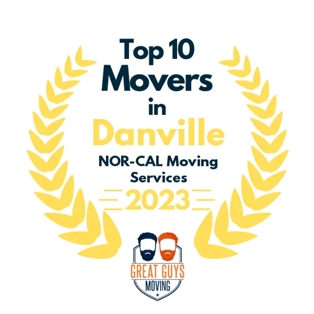 Top 10 Movers in Oakland, CA 2023 award