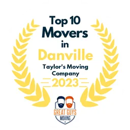 top 10 ranked movers in danville 2023 taylors moving company image